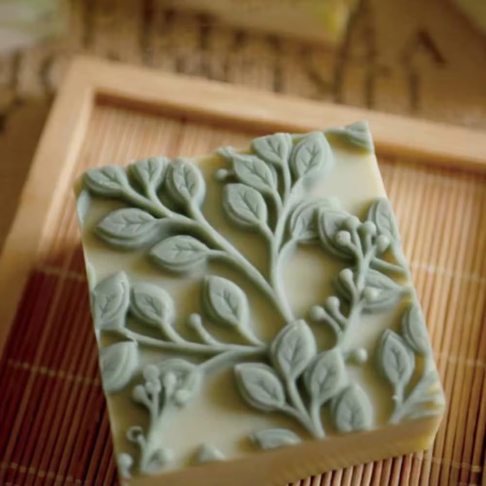 Stampo quadrato in silicone da 1300 g, stampo multiuso per sapone, candele, gesso, resina, stampo flessibile per alimenti per la cottura.