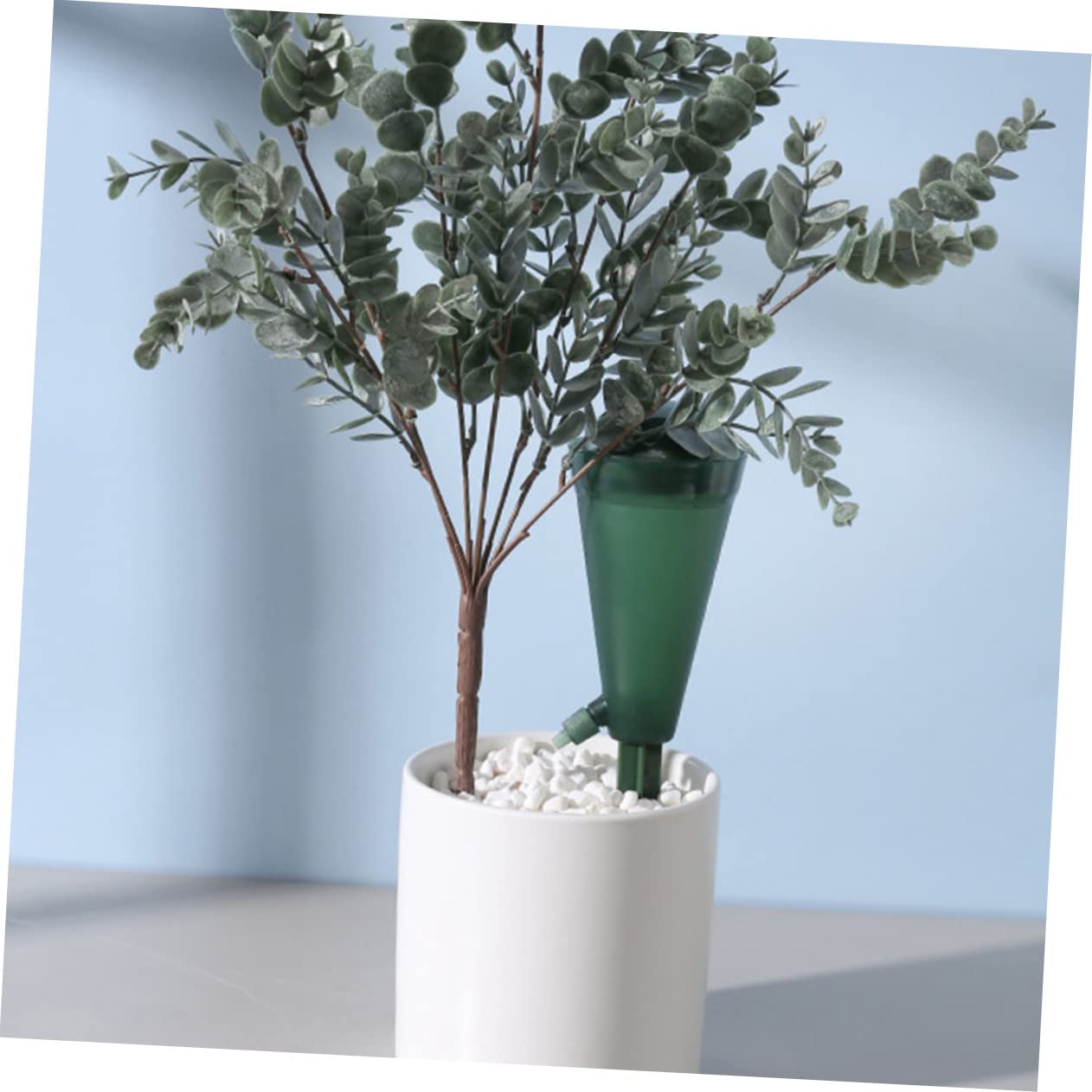 SUPVOX 2 Set Gocciolatore A Cono Pianta A Spighe Autoirriganti Irrigazione del Giardino Stagno Tubo Flessibile Picco d'Acqua delle Piante Espandibile Lampadine da Esterno Pp 2 Pezzi * 2