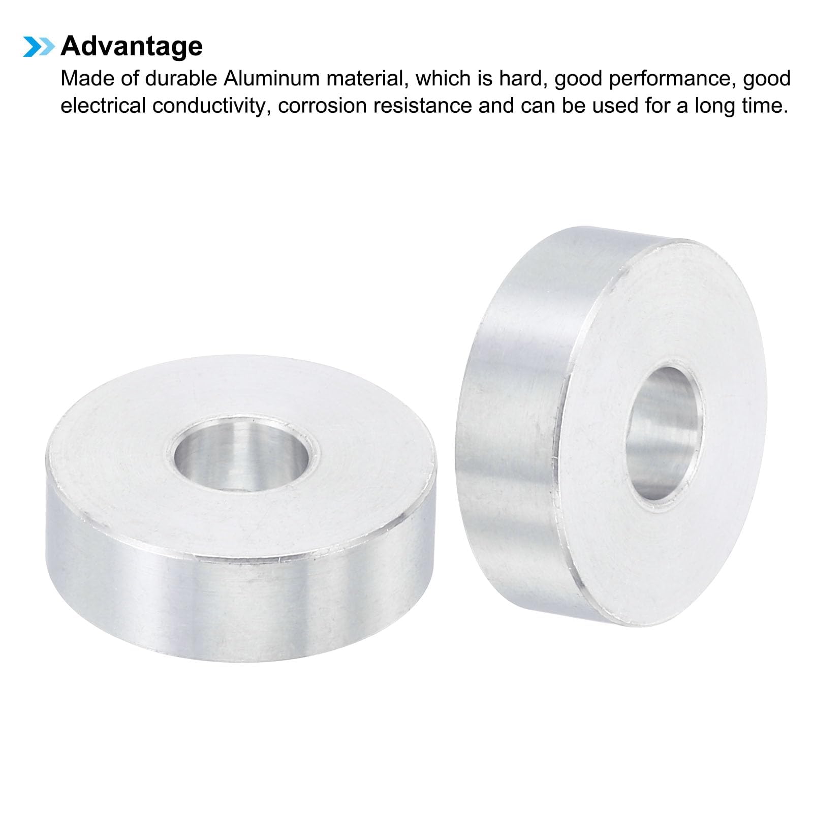 TA-VIGOR 5Pcs M8 Aluminum Spacer - Image 4