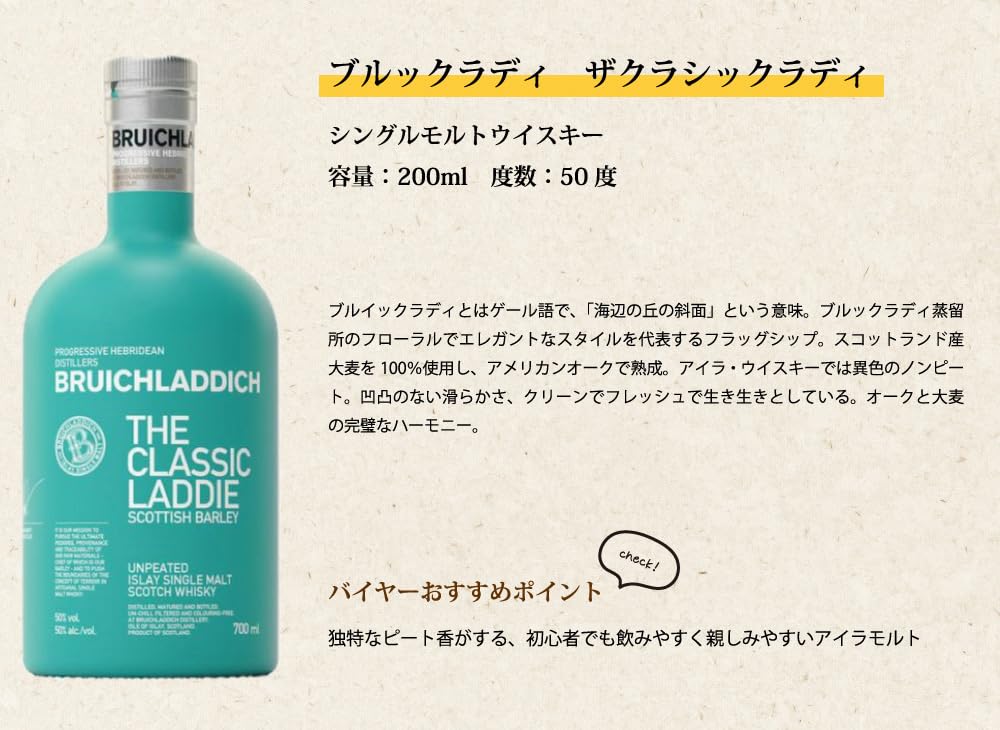 Amazon.co.jp: スコッチウイスキー 小瓶 6本 飲み比べセット 逸酒創伝