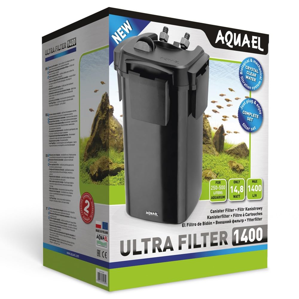 Aquael 122607 Ultra Filter 1400, 6200 g