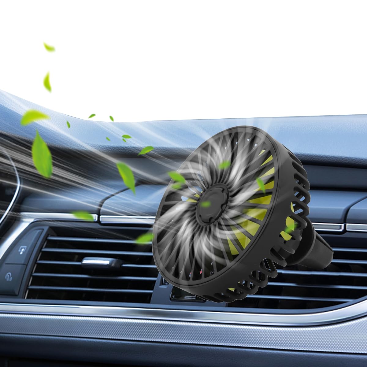 HASTHIP® Car Fan Car USB Fan for Air Vent Mini Fan with 3 Adjustable Speeds Clip-On Design DC Fan (B0DF17S8Y1) Amazon Price History, Amazon Price Tracker