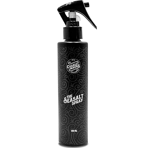 Charlemagne Spray de sal marina Spray de agua salada para cabello Spray de sal marina para hombres Spray de textura para el cabello spray de