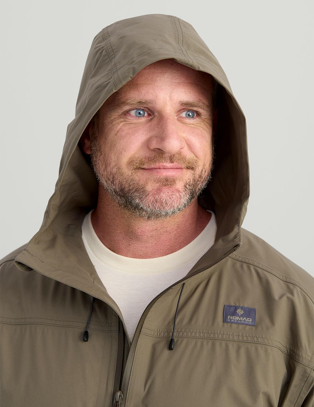 NOMAD mens Broadmoor Stretch Wind Shell Jacket, Lightweight and Wind-resistant Hunting Jacket With Flexible Performance