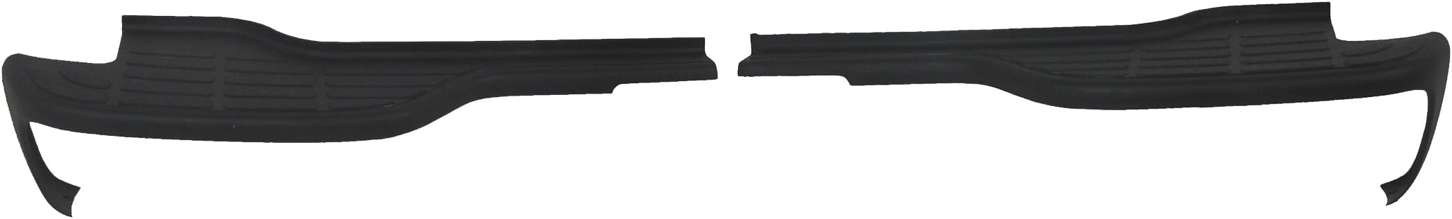 Fits Suburban Tahoe Yukon 2000-2006 Rear Step Bumper Top Upper Pad Set GM1197101 GM1196101
