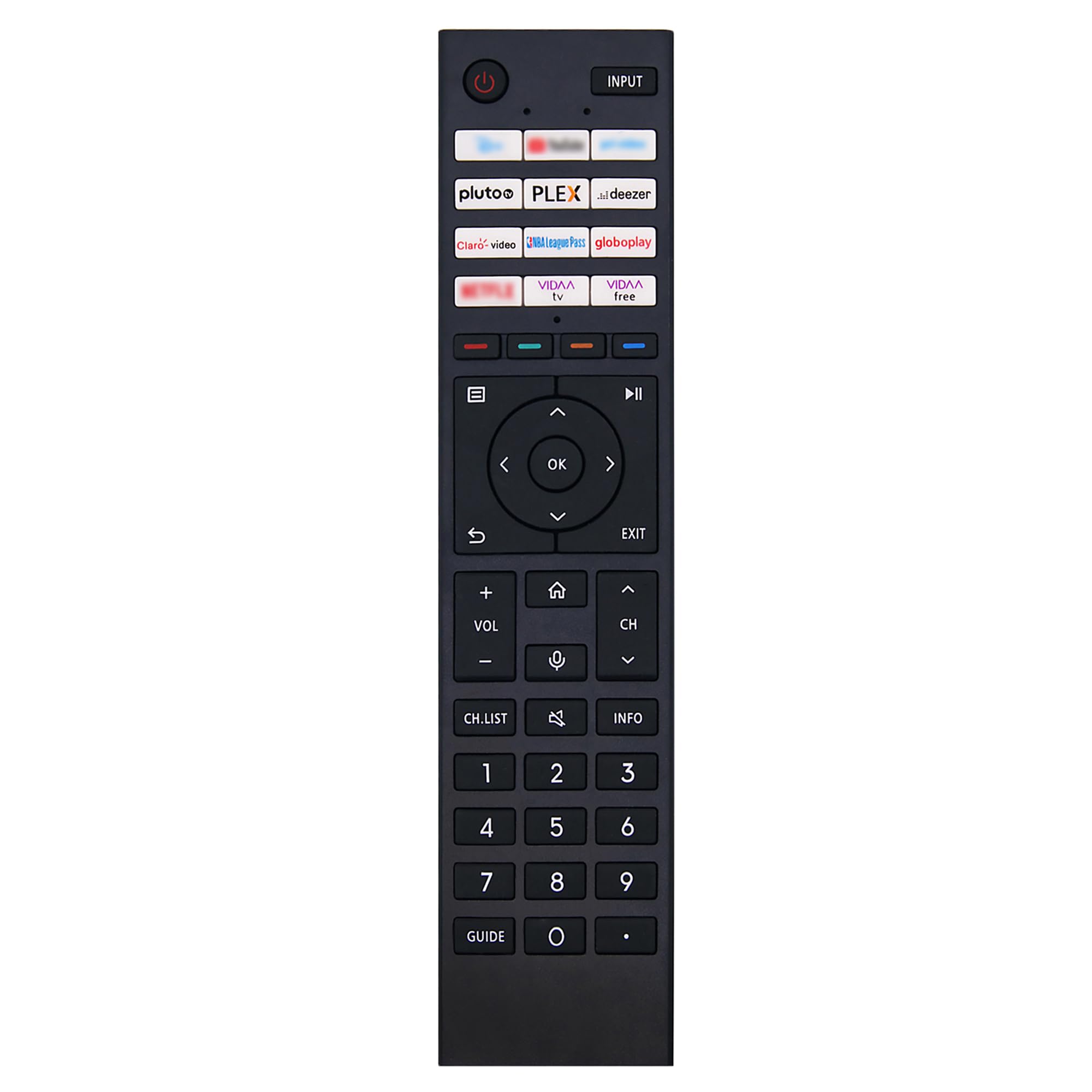 New replacement Toshiba TV Remote Control for Universal toshiba remote control UHD Frevieww Ready HD LCD LED TV with Shortcut Buttons