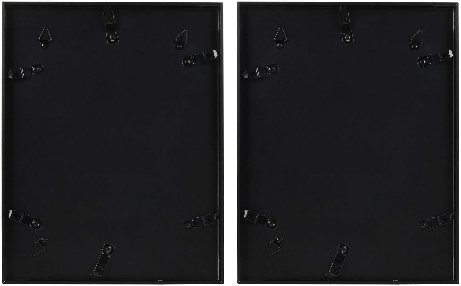 Prinz Metal 11x14-inch Gallery Wall Picture Frame, Double Matted for 8x10 or 5x7 Photos, Black, Set of Two