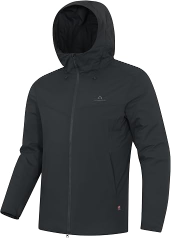 Pioneer Camp Mens PrimaLoft Gold Aerogel Insulated Hoody Hiking Jacket