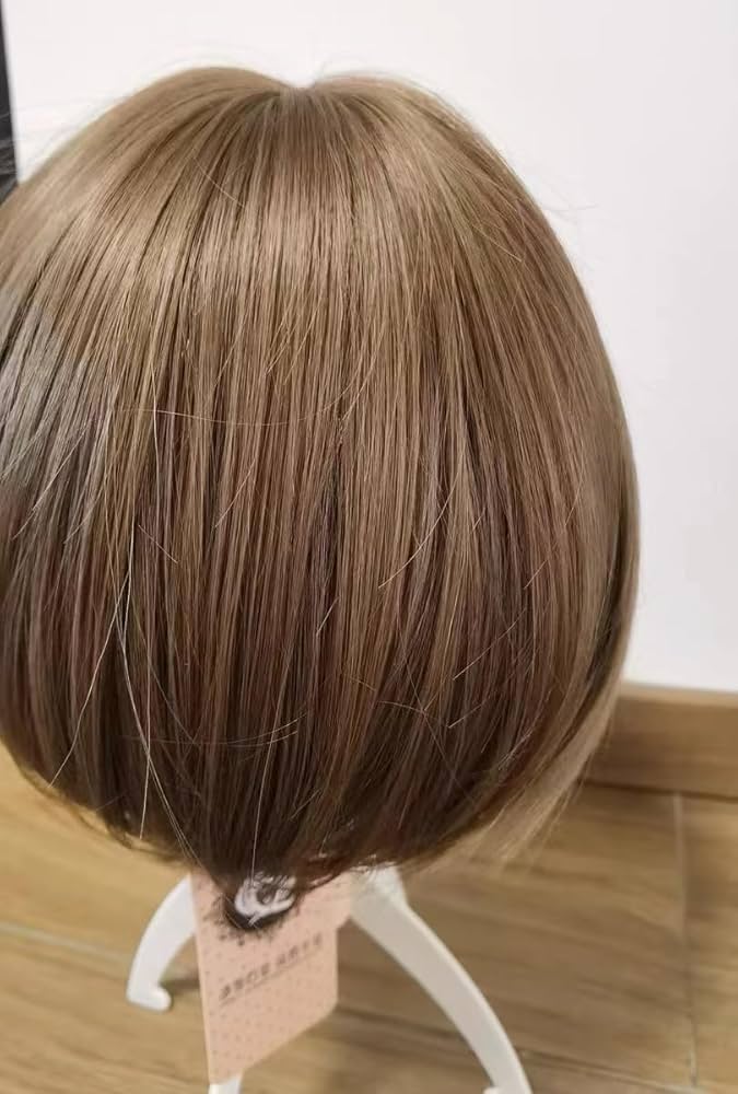 フルウイッグ ショートヘアー 自然なくせ毛風 ブラウン 楽天市場】100円券有◇くせ毛風カールショート | 医療用 化学