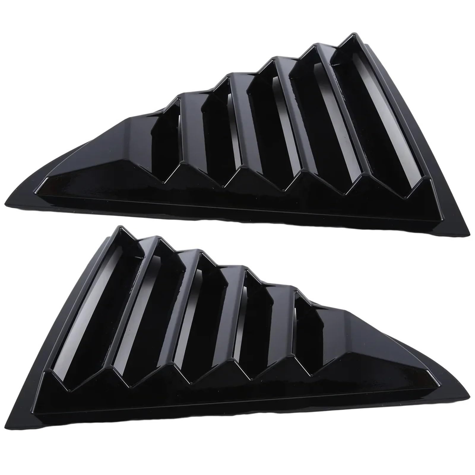 Spoiler Migawki Tylnej Szyby Żaluzja Tylnej Szyby Pasuje do Chryslera 300C 2011-2021, osłona tylnej szyby, boczna żaluzja, naklejka dekoracyjna, wlot powietrza ABS(Matte Black)