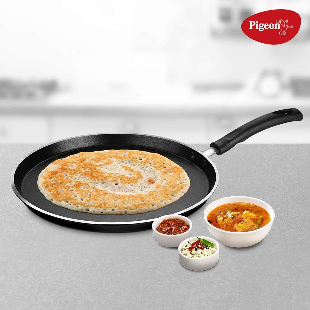 Pigeon Special Non-Stick Flat Tawa, 28Cm