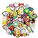 PUTING 51pcs Different Cute Shoes Charms for Croc Shoes and Bracelets Wristband Party Gifts