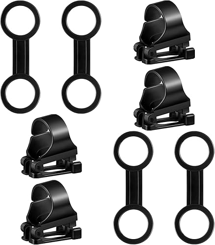 Frienda Clip de tubo de buceo de silicona Snorkel Holder Snorkel Keeper Buceo Clip de plástico Snorkel Keeper Tube Holder Quick Release Snorkel