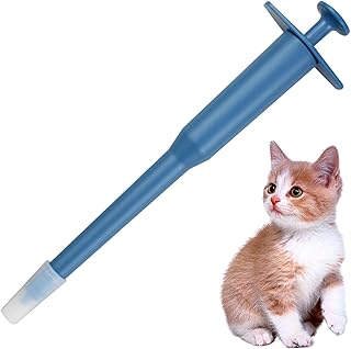 Tioheam Pillen-Popper für Haustiere, Wiederverwendbare Pillen-Popper für Hunde, Katzenfutterspender und Pillenschieber für Hunde, Haustierpiller für Katzen und Hunde, Pillenspender für Futterzubehör product image