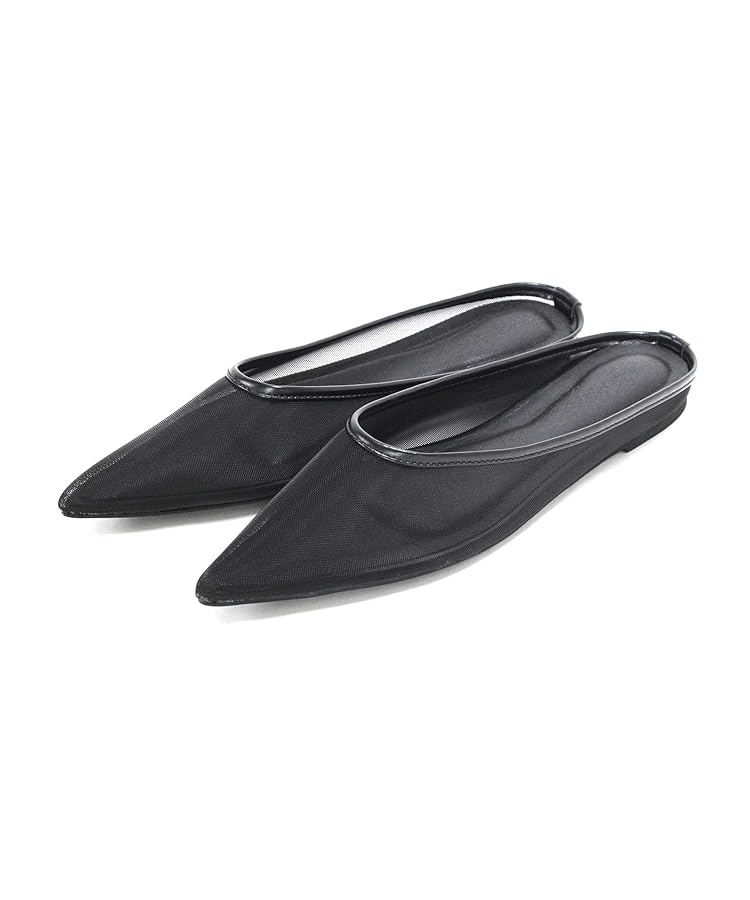 SLY ポインテッドトゥーミュールサンダル　黒　M（23.5〜24.0） SLY ポインテッドトゥーミュールサンダル 黒 M（23.5〜24.0