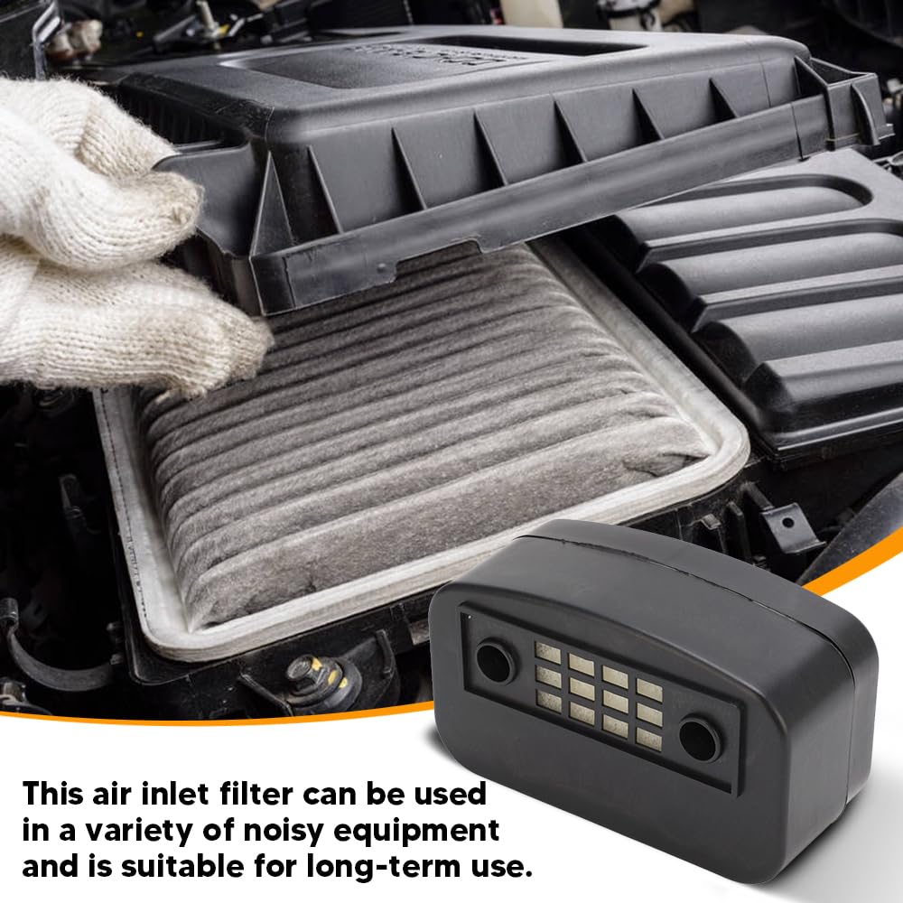 Nimomo Filtre Silencieux Pour Compresseur D'air, 65mm Silencieux De