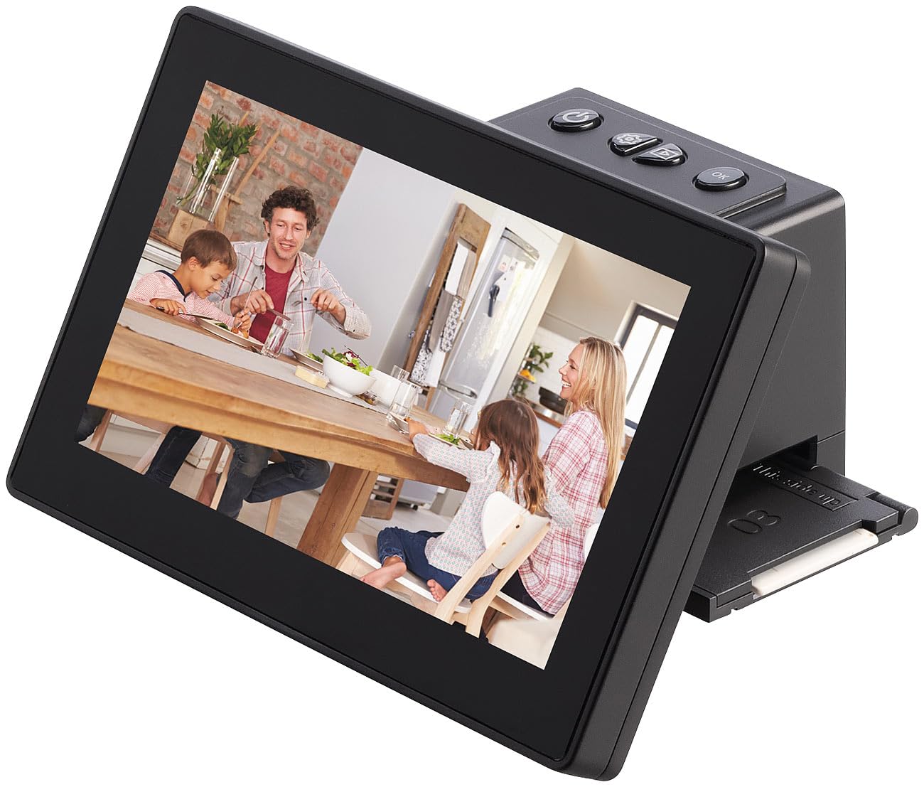 Scanner de diapositives & négatifs autonome 25 Mpx SD-1100 [Somikon]