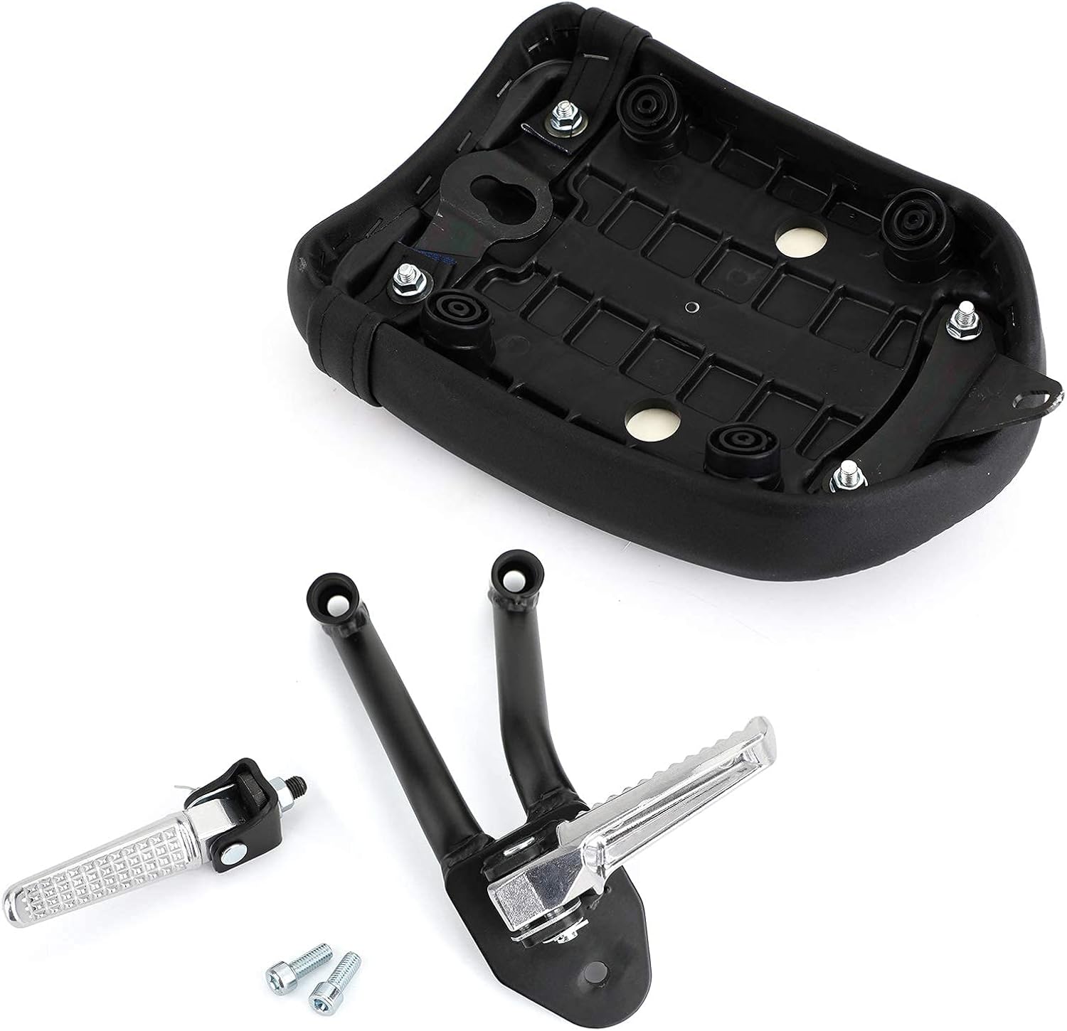 🔥 Cаѕhbасk uр tо 70% Bruce & Shark Rear Passenger Seat & Foot Pegs Kit for Honda Rebel 2017-2020 CMX 300 CMX 500