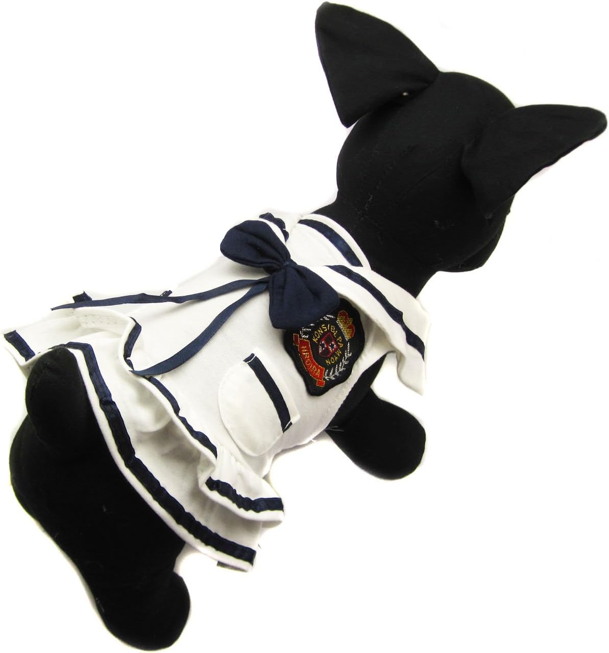 Alfie Pet - Juliet Sailor Dress - Color: White, Size: Large