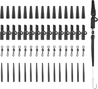 Realure Sicherheits-Clip Set, 60-tlg. schwarz