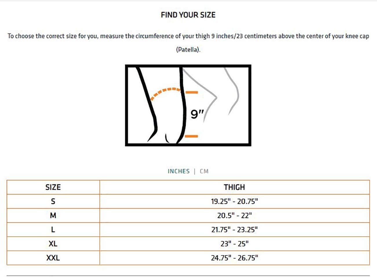 Shock Doctor Thigh-Groin Sleeve (Black, Large) : Health & Household