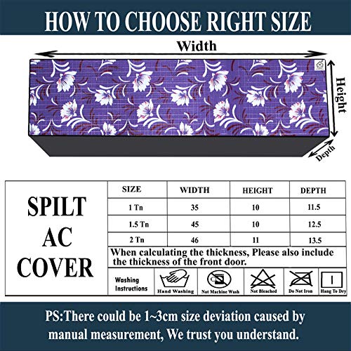 Image of Polycarbonate Water & Dustproof Split Ac Cover for Daikin 1.5 Ton 5 Star Inverter, Copper, Ftkg50tv16u, Gray (Color09)