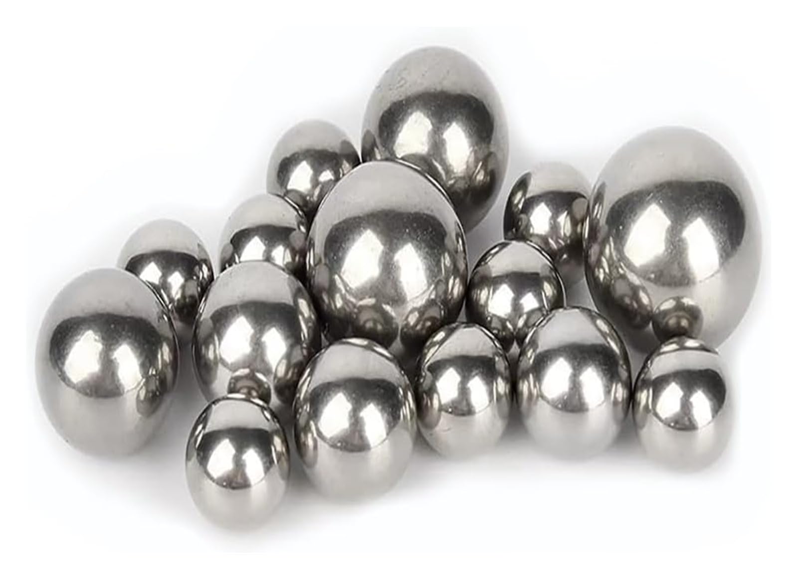 Bolas de rodamiento acero inoxidable 304 precisión 7 a 9 mm diámetro, alta velocidad y duraderas for patinetas industriales bicicletas(9mm*100pcs)