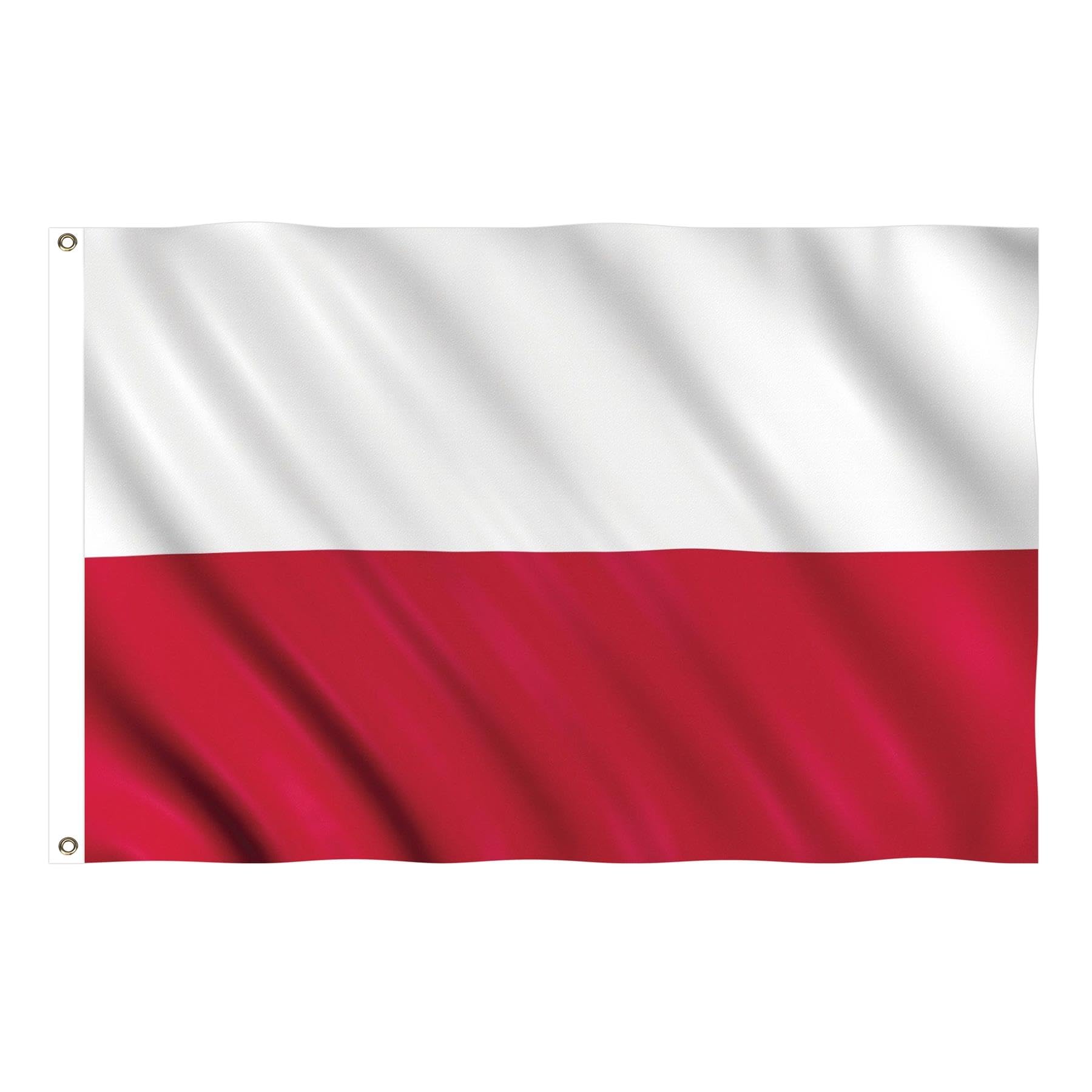 World Cup 2026 Flag - Official National Flag 5ft X 3ft Large Double Sided With Brass Eyelets USA Canada Mexico (Poland) — image 1
