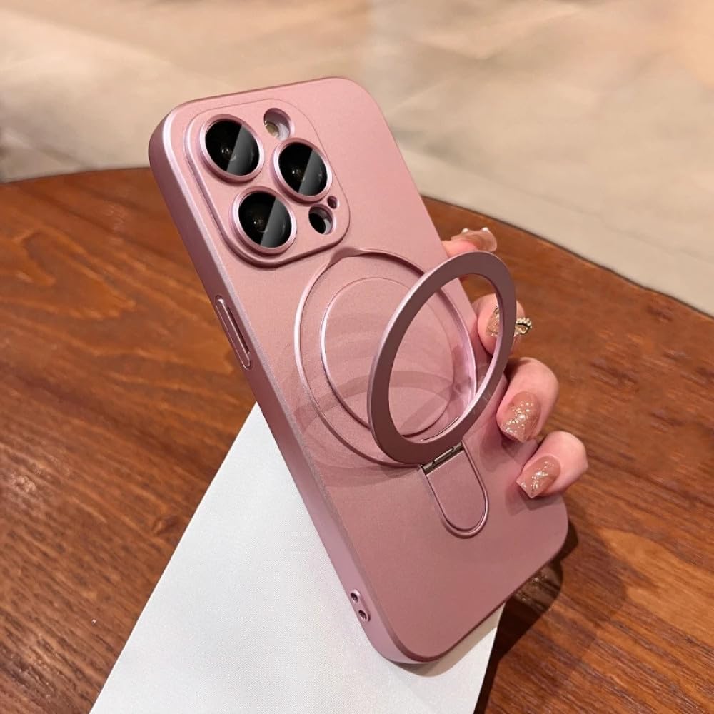 Étui de support PC mat de couleur pure d'affaires iPhone 14 - 4