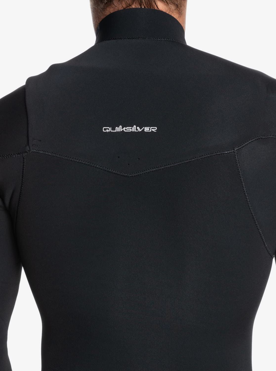 Quiksilver Mens 5/4/3 Sessions Chest Zip Wetsuit - Black | X-Large
