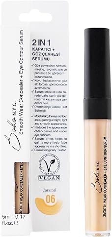 SOHO N.Y.C. Göz Altı Morluk Ve Torba İçin Serum ve Kapatıcı 5 ml- No:6 Caramel