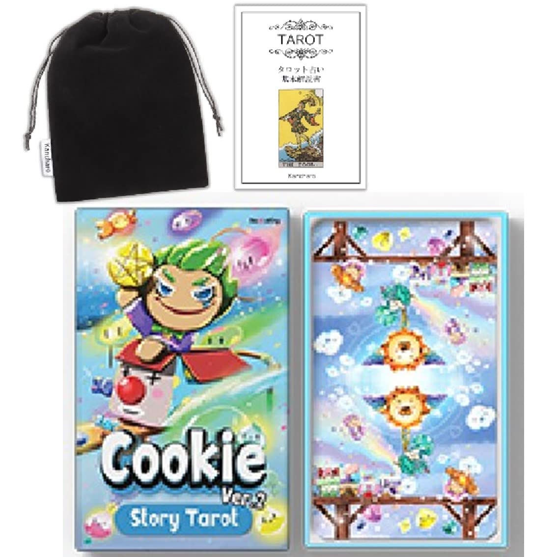 Amazon.co.jp: Kancharo Tarot Cards, 79 Cards, Tarot Divination