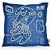 Produktbild VOID N64 Controller Kissenbezug Kissenhülle Outdoor Indoor 64-Bit Videospiel, Kissen Größe:40 x 40 cm
