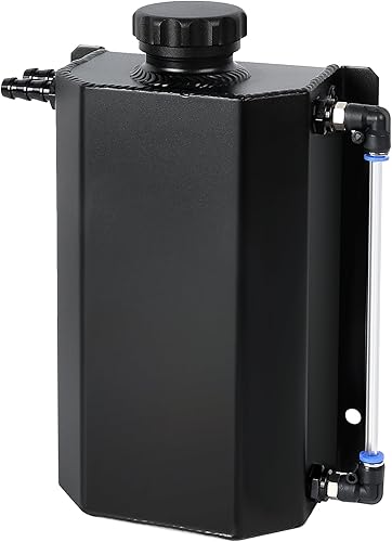 Miniatura 6 de EVIL ENERGY Tanque de desbordamiento de refrigerante del radiador,Tanque de recuperación de refrigerante 1L Aluminio Universal