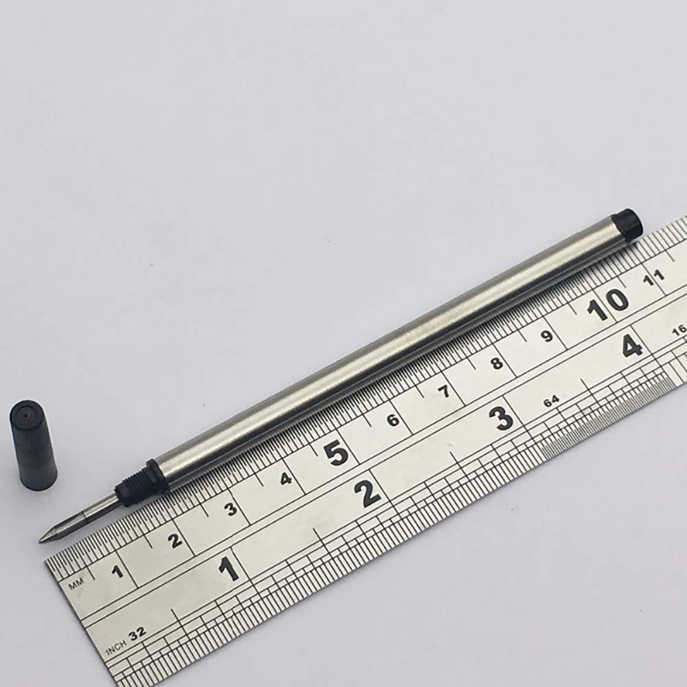 5 Pack Rollerball Pen Refills Compatible with Most Refillable Ballpoint Pens with Black or Blue Ink - Image 4