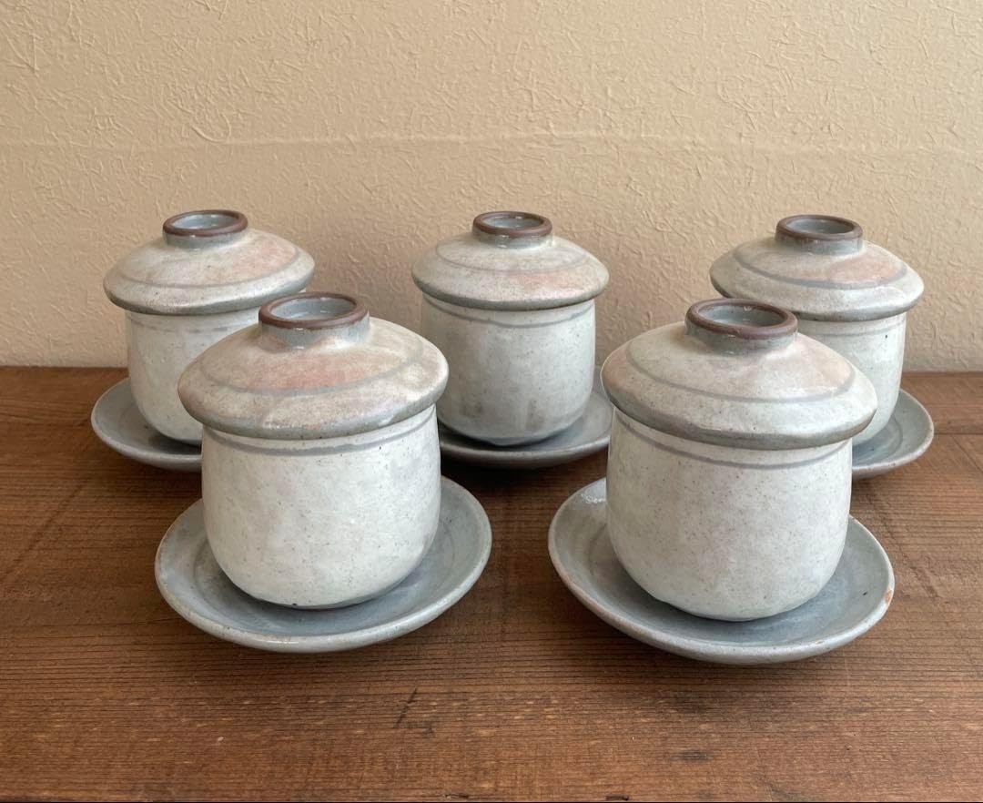 漆器 時代物 お碗 菓子器セット 5個 木箱付き