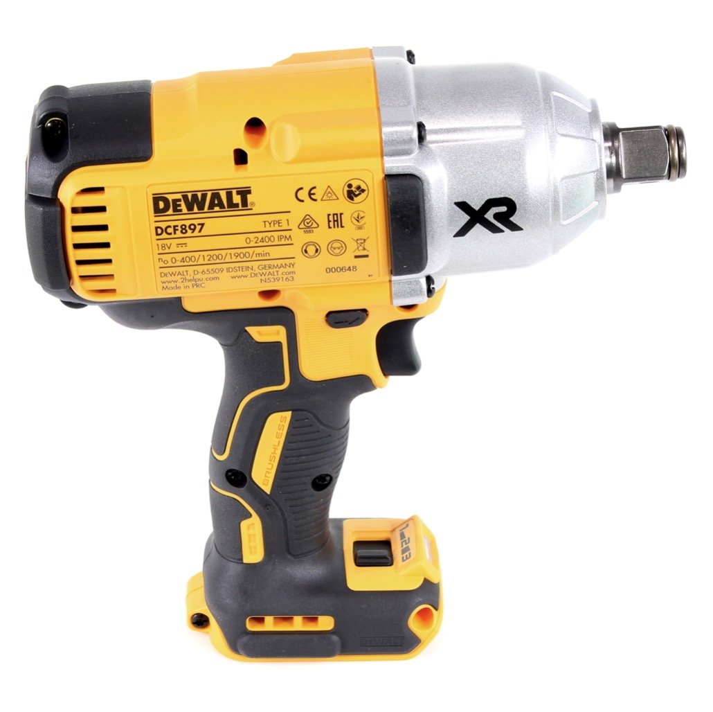 DEWALT Precyzyjny Llave udarowy bez escobillas xr 18v 3/4" alto par 950nm z anillo retención bez ładowarka/akumulator i z walizka tstak ii dla profesjonalistów i majsterkowiczów 18v