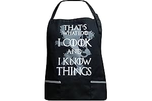 Game of Thrones Inspired Apron: Cook and Know Things