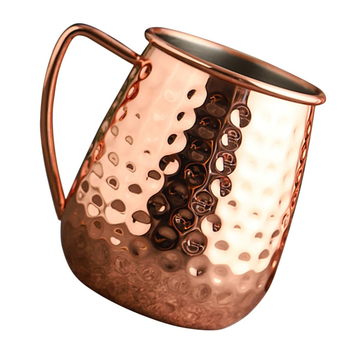 Taza de acero inoxidable antideslizante LALAFINA para coctelería sin vuelcos