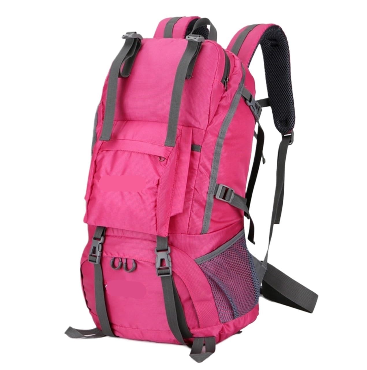 ontañismo Mochila de Senderismo Mochila De Senderismo Mochila De Camping Para Mujeres Hombres Montañismo Al Aire Libre Viajes Campamento Exterior(Pink)