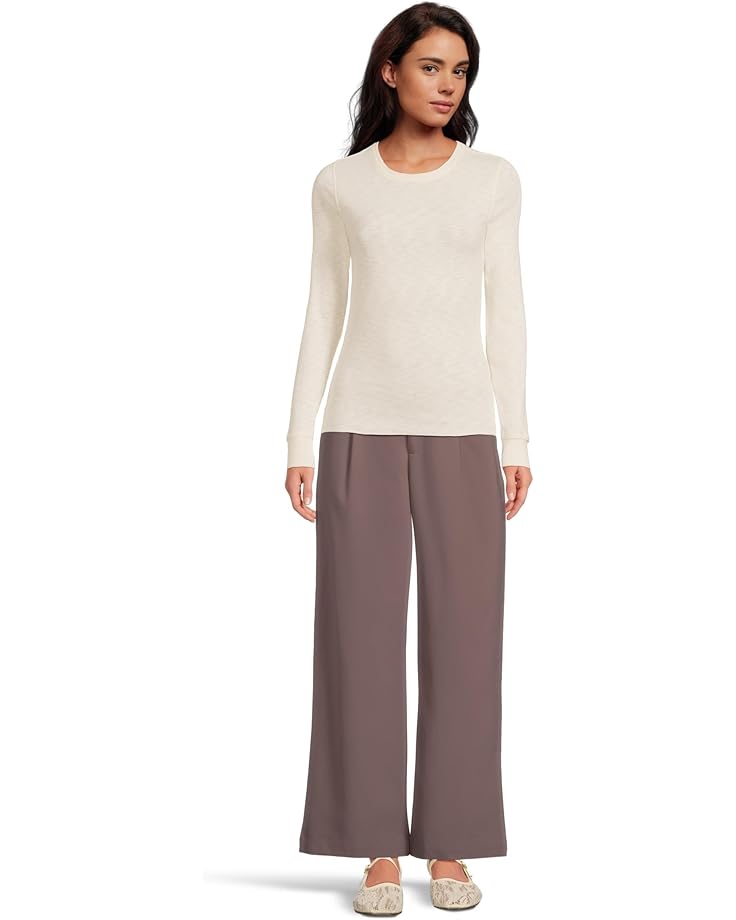 Lilla P Rib Slub Long Sleeve Crew - #5 of 5