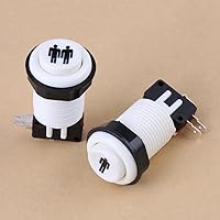 Vista 5 de Botón de juego, 1P 2P jugador botón DIY kit piezas de juego para joystick GamesArcade Videojuegos