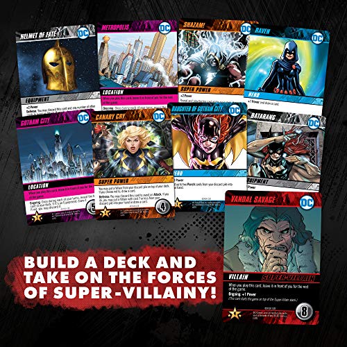 DC Deck-Building Game: Heroes Unite juego de mesa miniatura 3