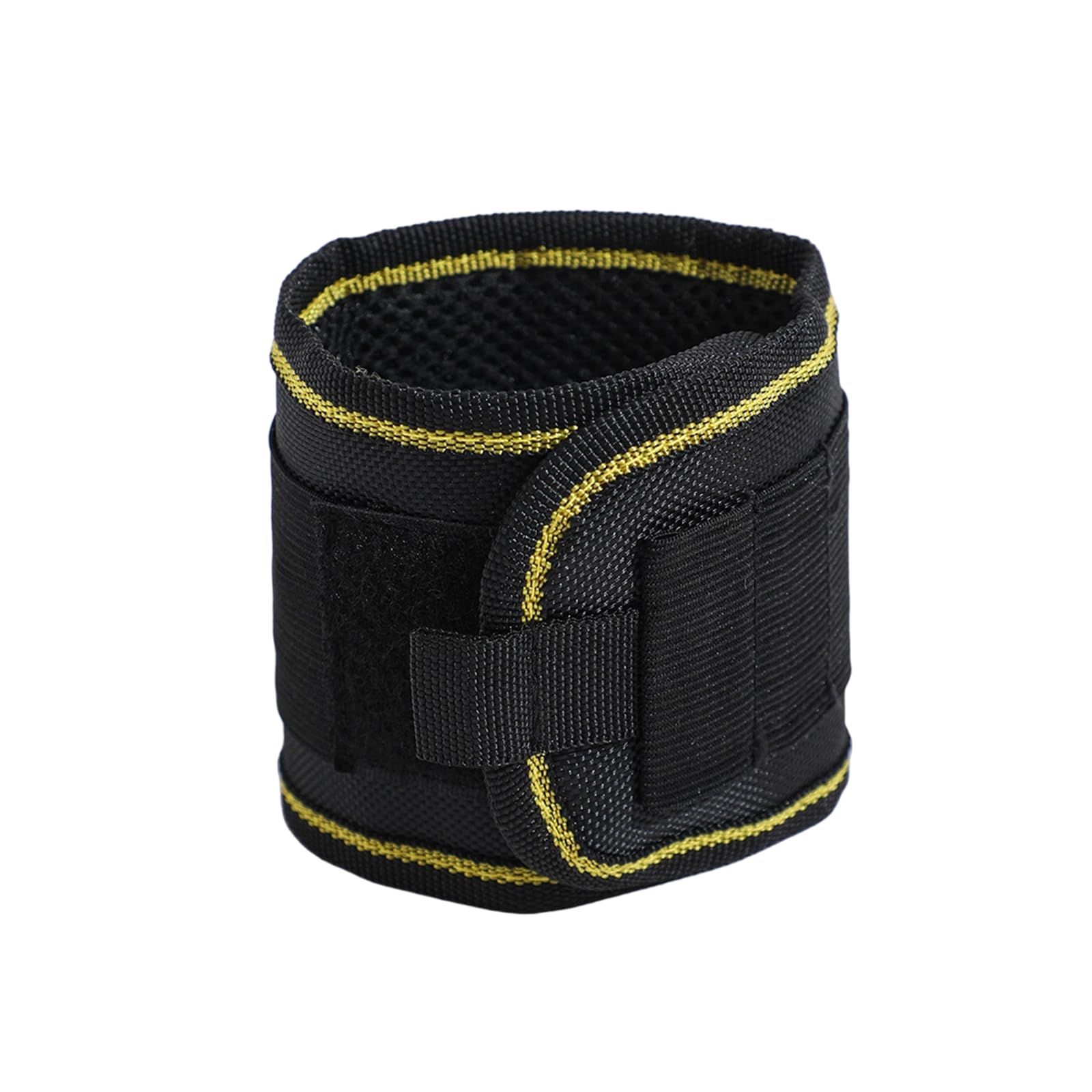 YHAILI Magnetic Wristband For Tool Adjustable Strap MultiPocket Organizers For Electricians Carpenters Tool Belt Workband