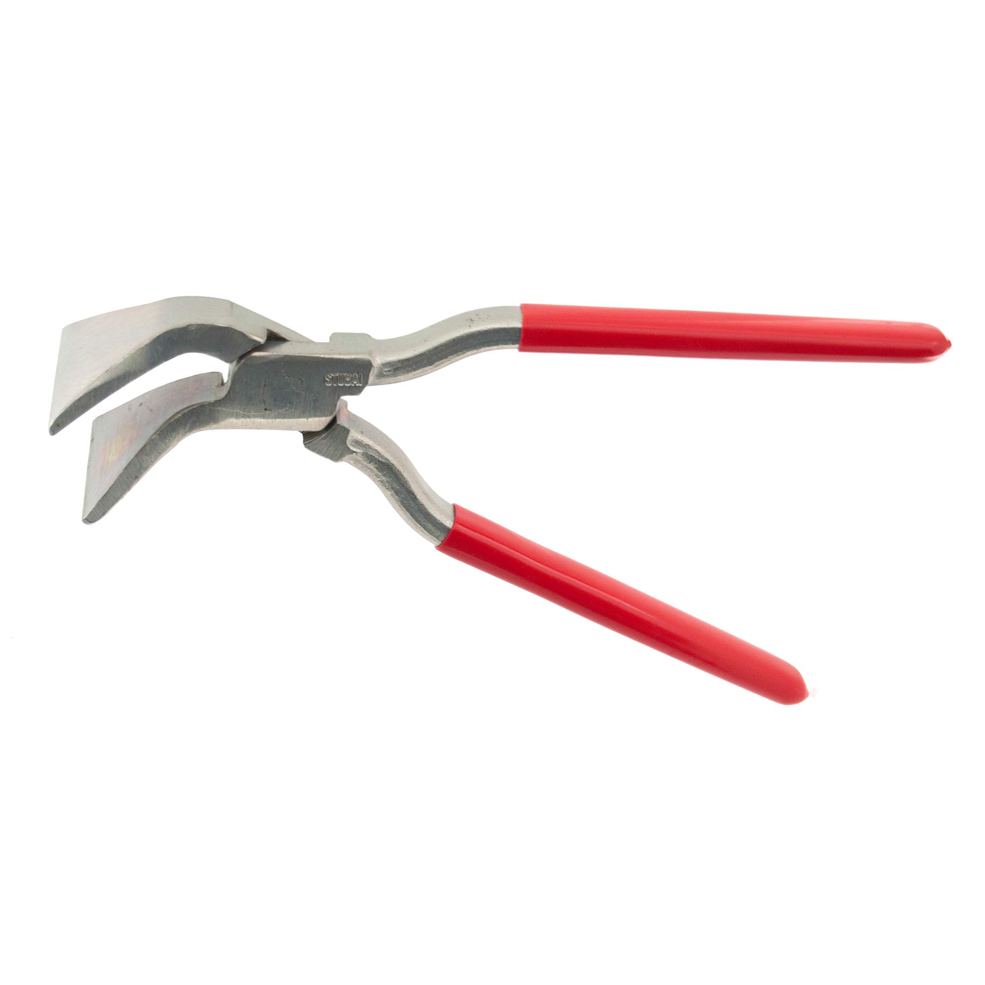 Stubai 282151NR - Tenaza para pliegues de metal, fontanería 45° curvada, en estuche (60 mm)