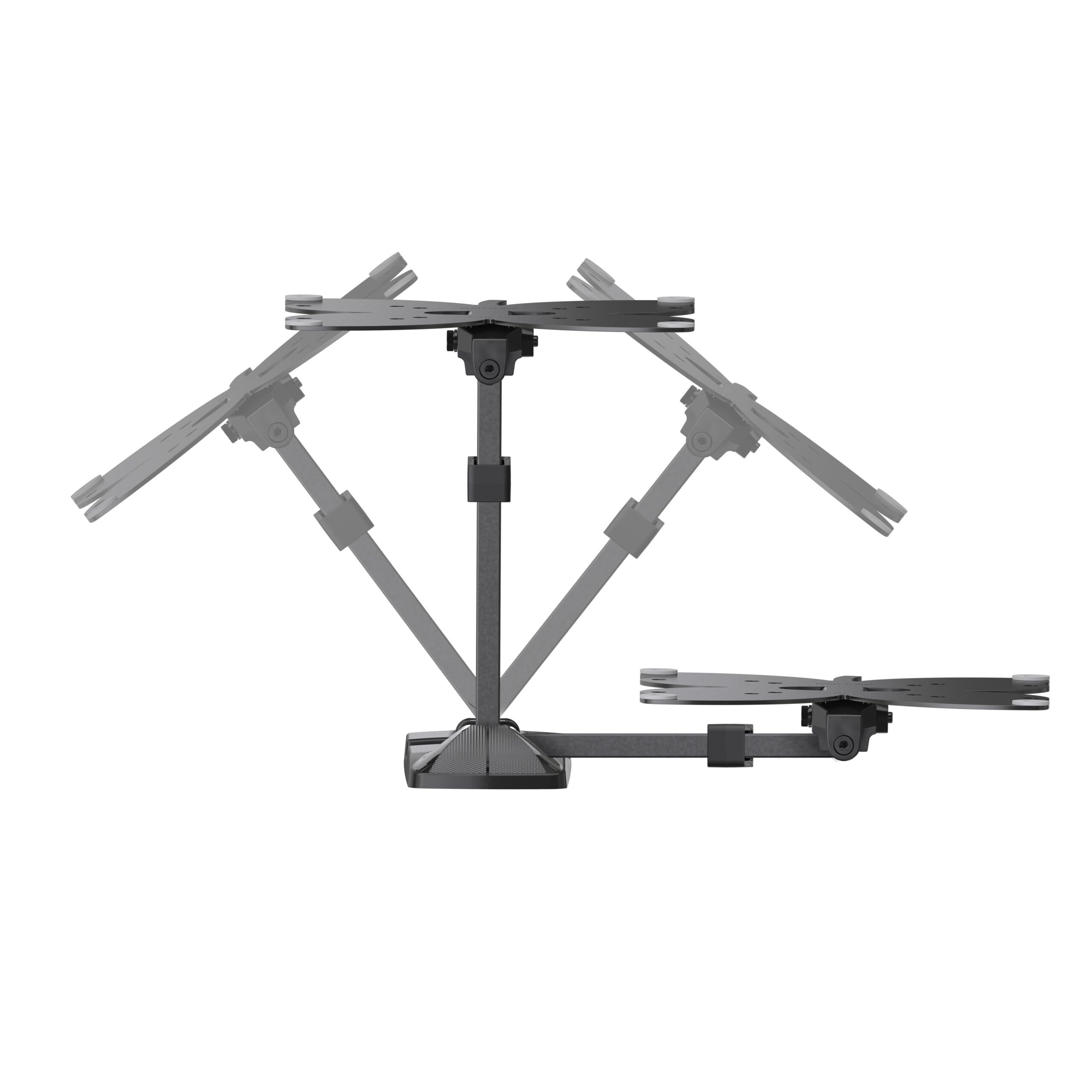 Meliconi Slimstyle Plus 200 Sr, Supporto Con Braccio Ultra Sottile Da Parete Per Tv A Schermo Piatto Da 26’’ A 40’’, Orientabile Orizzontalmente E Verticalmente Vesa 100X100, 200X200, Nero
