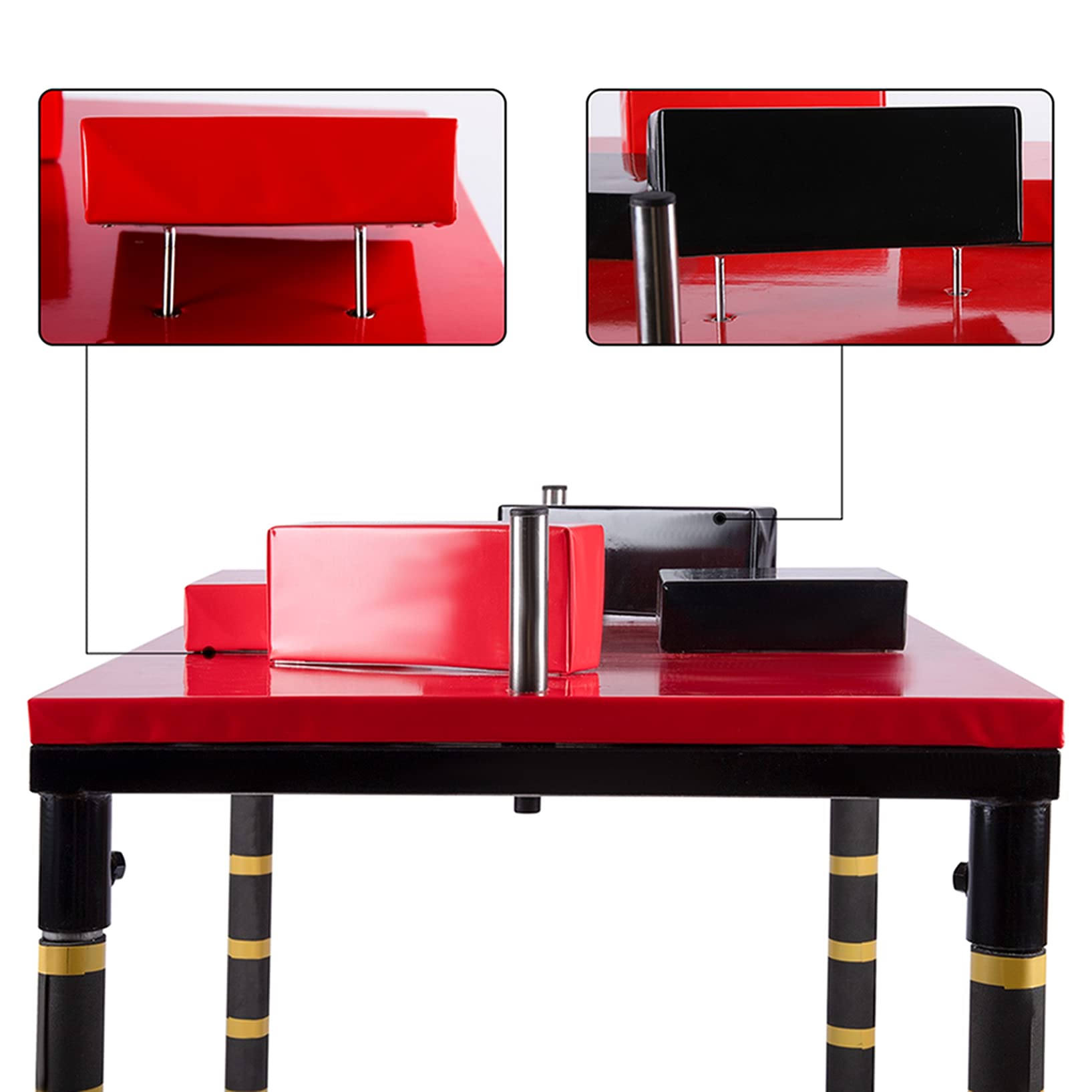 Equipo De Mesa De Lucha De Brazo Estándar, Adecuado para El Hogar O La Oficina De Entretenimiento Y Equipos De Fitness,Rojo