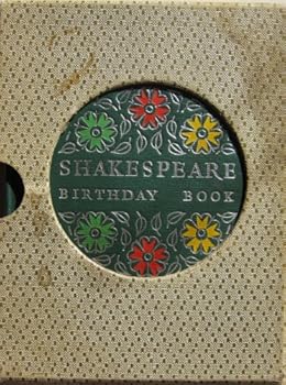 Shakespeare Birthday Book