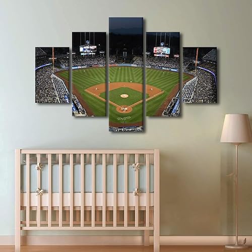 Miniatura 70 de Decoración de pared, lienzo para estadio deportivo de Estados Unidos, arte de pared moderno Fenway Park en Boston, arte de pared para oficina, sala