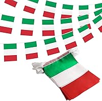 Vista 22 de Anley Banderines de banderines de cuerda de El Salvador, eventos patrióticos 15 de septiembre Día de la Independencia salvadoreña decoración barras